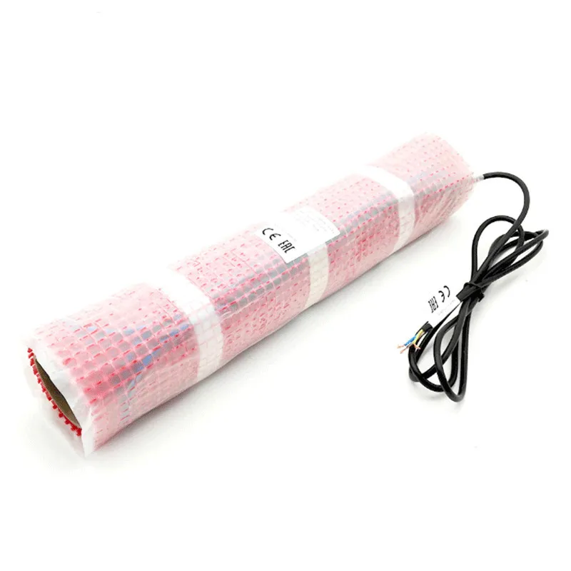 

150w/㎡0.5~4㎡ Tile Cement Heating Floor Cable Electric Warm Mat Twin Conductor Electric Warm Strand Mat