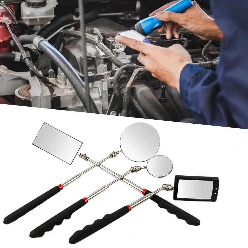 

Universal Inspection Mirror Flexible Head Different Specifications Automotive Tools Telescopic Inspection Mirror for Auto Repair