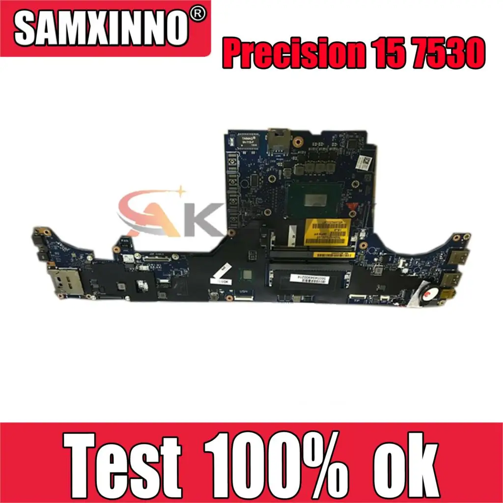 

Оригинальная материнская плата для ноутбука DELL Precision 15 7530, материнская плата QNCT DAP10 LA-F591P
