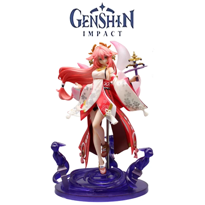 

Фигурка героя аниме Genshin Impact Yae Miko, 25 см
