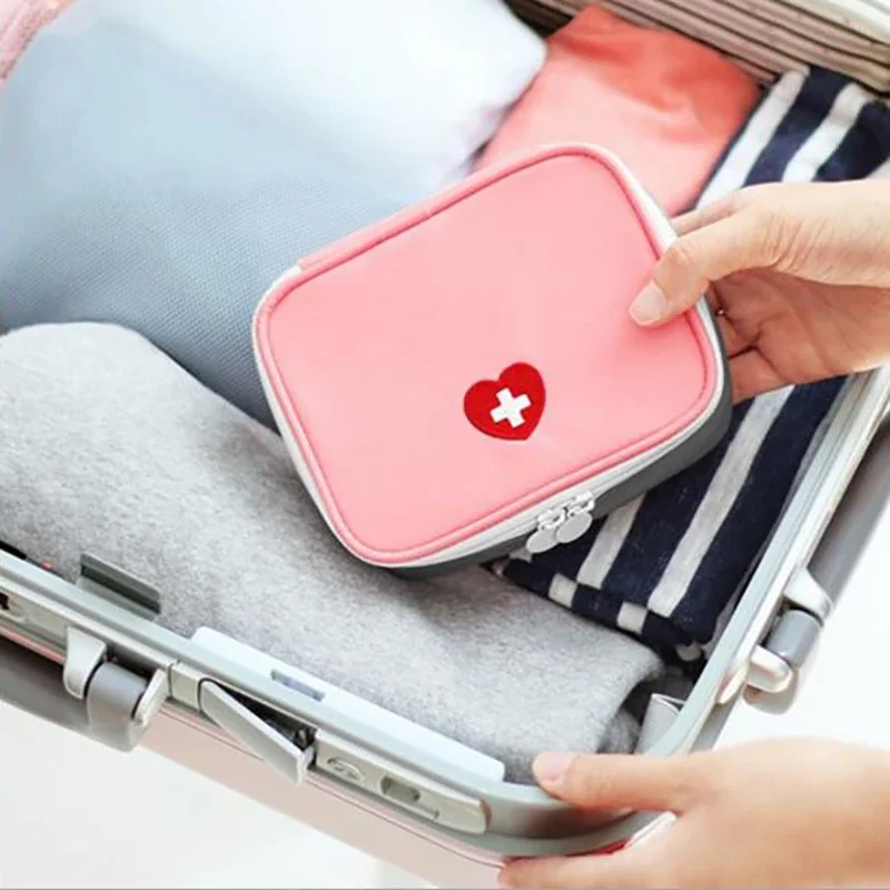Дорожная Портативная сумка для аптечки маленький органайзер косметики