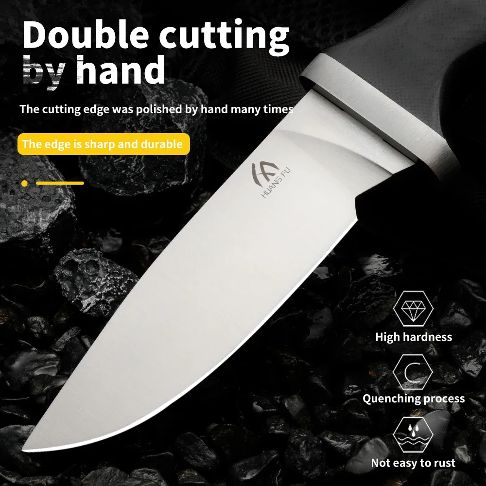 Высококачественное многофункциональное фиксированное лезвие - нож для кемпинга