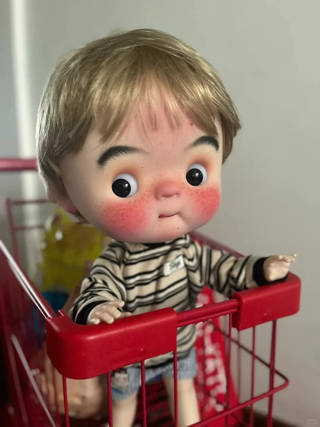 Новая кукла bjd 112, размер 14 см, высота, большая голова, qbaby, милая игрушка из смолы для девочек, подарок на день рождения, куклы-ангелы в предложениях, шарнирные куклы (art.: 3920d2cd4e3a6) - 3920d2cd4e3a6