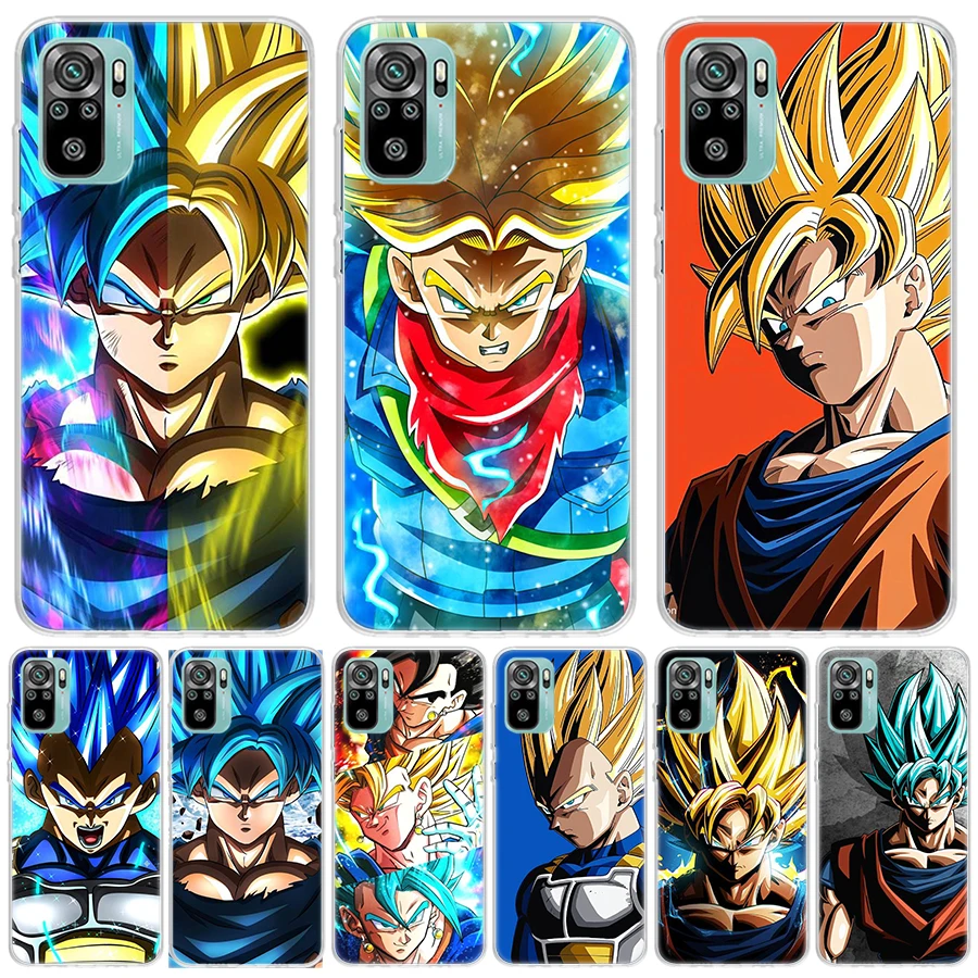 

Dragon Ball For Xiaomi Redmi Note 10S 10 11S 11 9S 9 8T 8 Pro Phone Case 11T 5G 11E 9T 7 6 5 5A 4X Fundas Cover Coque