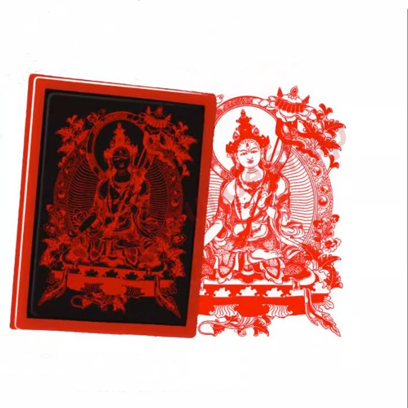 

Белая статуя Тара Будды, уплотнение, автоматический выпуск масла, фотосессия