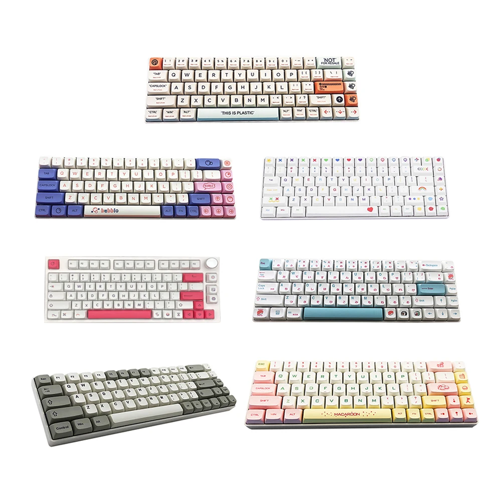 

127 клавиш XDA высокий краситель сублимационный процесс Keycap для механической клавиатуры компьютера периферийные части