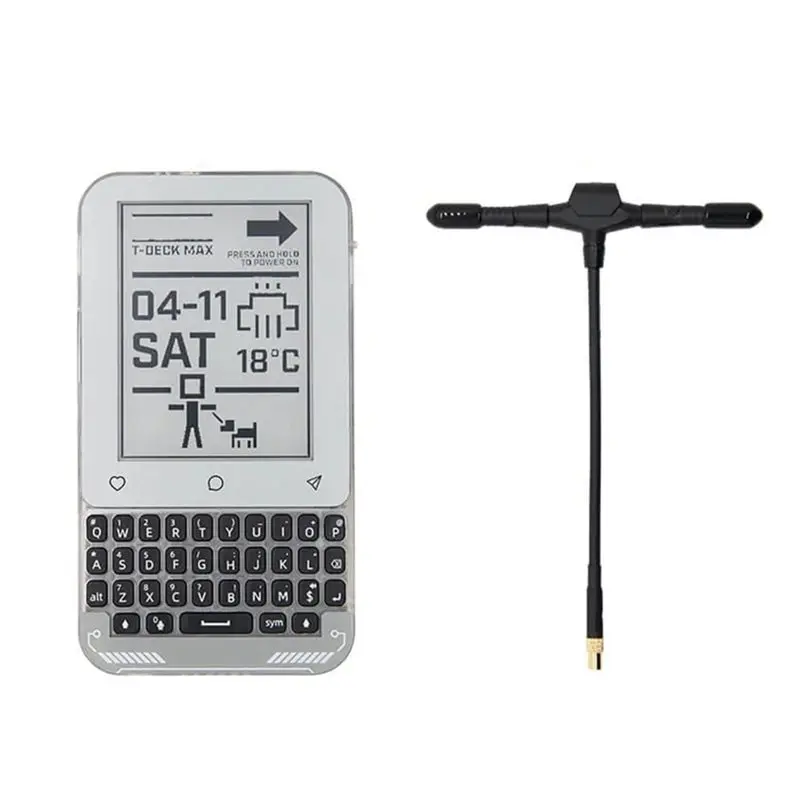 Фото FEDI-Lora SX1262 915 МГц T-Deck Max 3.1-дюймовый сенсорный E-Paper дисплей с антенной, Wi-Fi 2.4 ГГц и Bluetooth 5 (LE), модуль обучения ИИ, приемопередатчик №1