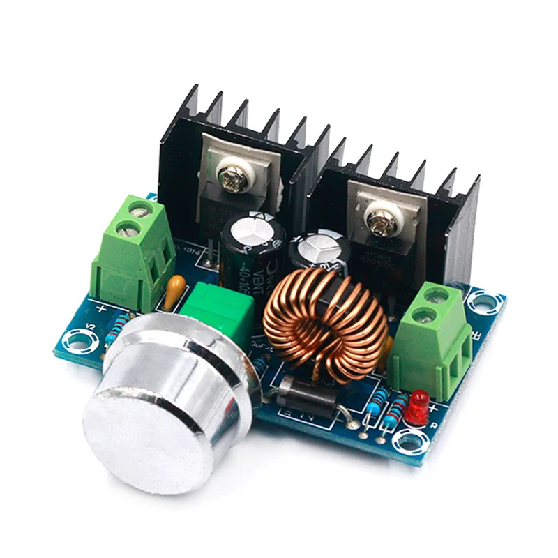 XL4016E1 DC-DC высокомощный регулятор постоянного тока 8A регулируемый напряжения и