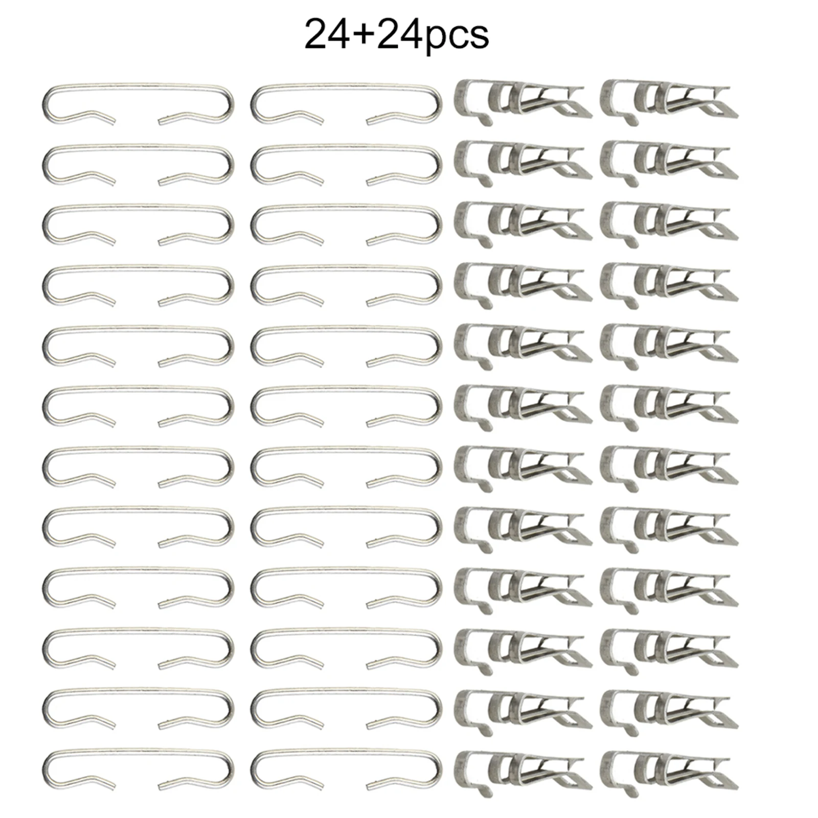 

24pcs Cable Spacers Cable Roof Clips DeIcing Cable Clips And Spacers Kit Roof Clips And Spacers Set