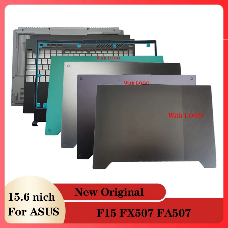 

Новый чехол для ноутбука ASUS TUF Gaming F15 FX507 FA507, задняя крышка с ЖК-дисплеем/передняя рамка/Упор для рук/Нижняя крышка