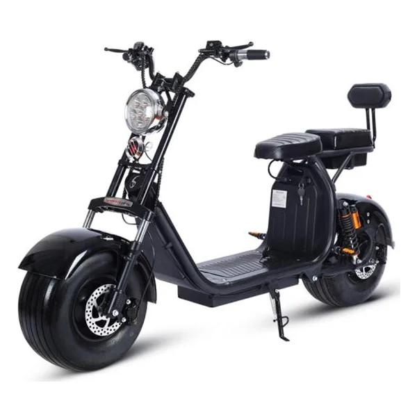 

Holland Warehouse high speed electric scooter Citycoco 18* 12 inch 2000w 60v 20ah Electric Motorcycle Electric Scooter