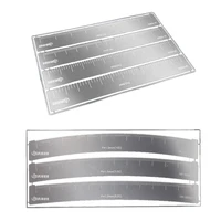 etched ruler etching part specific modeling tools modification diy etched arc surface ruler for gundam making ustar ua 9260405