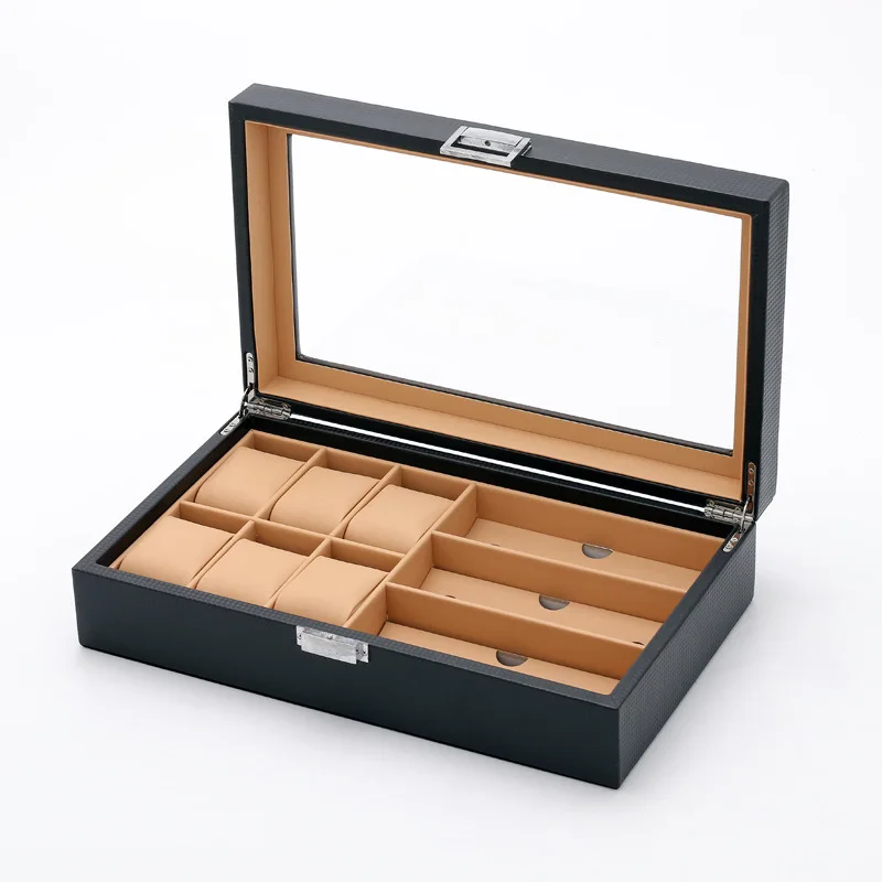 Handmade Resin Fashion High Quality Premium 10/12Position Watch Box Storage Or Display Men Ladies Universal Gift Promotion |