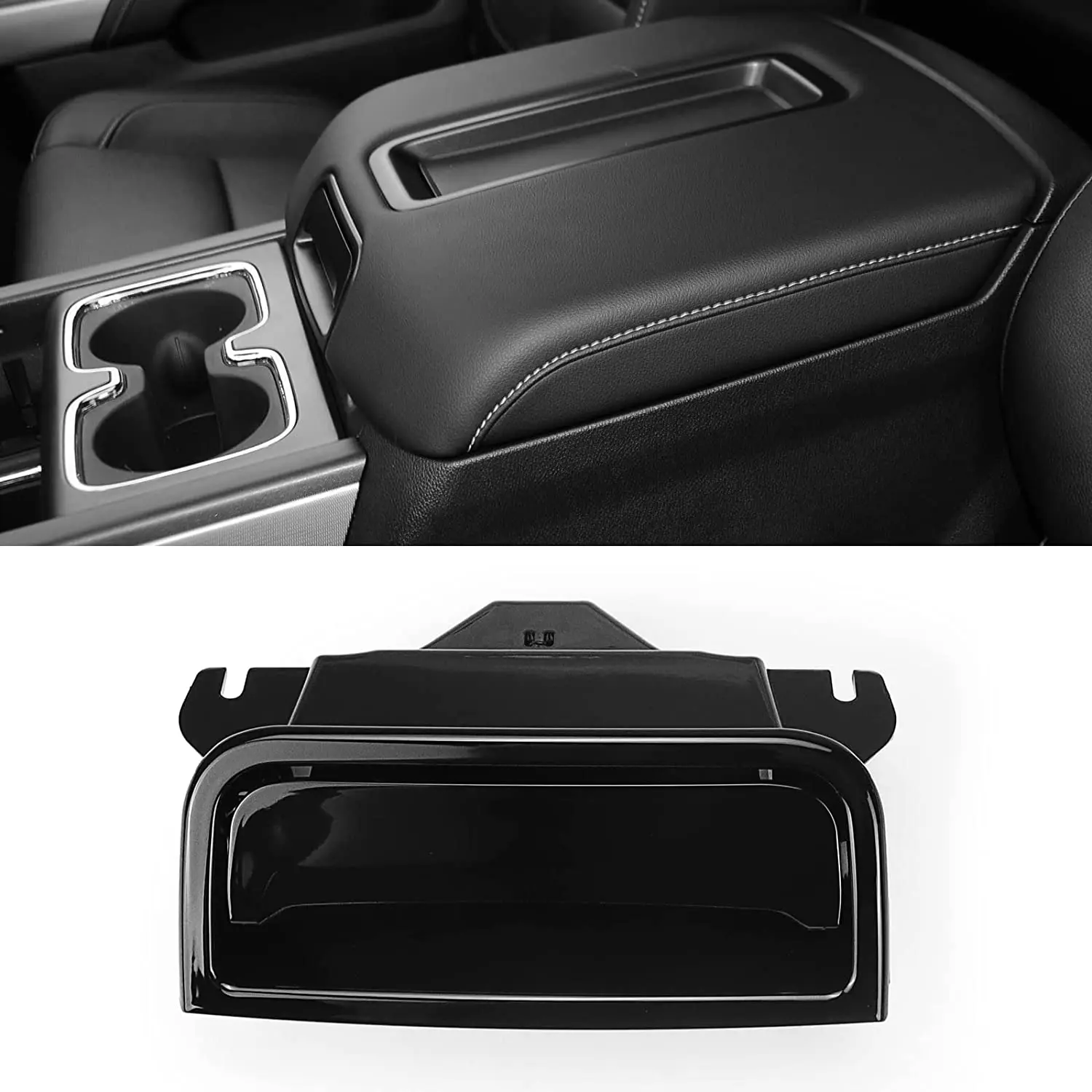 Фото 22845603 центральный подлокотник консоли для черного покрытия для Chevrolet Silverado Tahoe GMC Sierra Yukon aLid ручка с защелкой №2