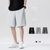 kawaicat new summer mens ice silk light and breathable casual shorts thin trendy sports pants five point pants