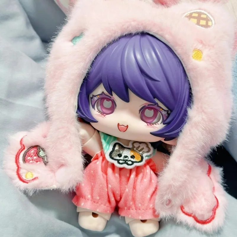 Фото Оригинальная коллекционная загадочная коробка серии Ya Xiugo Snack Time Blind Box 1/12 с подвижными куклами BJD в виде милых животных с капюшонами, игрушки в подарок №5