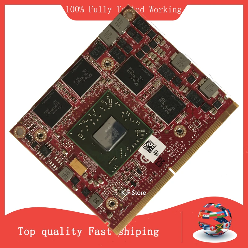 Firepro M5100 216- 0846000 Видеокарта GDDR5 2 ГБ 109-C42241-00 05FXT3 для Dell Precision M4800 M4700 M4600