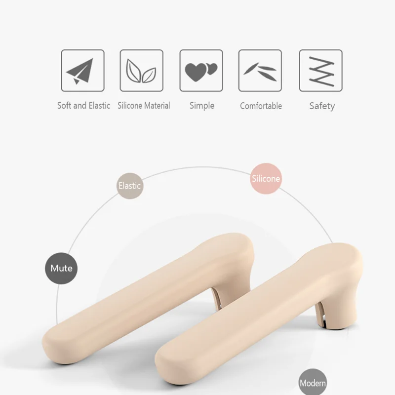 

Silicone Door Handle Sleeve Room Handle Baby Kids Crash Protection Suite Door Pull Handle Covers Protect Tools