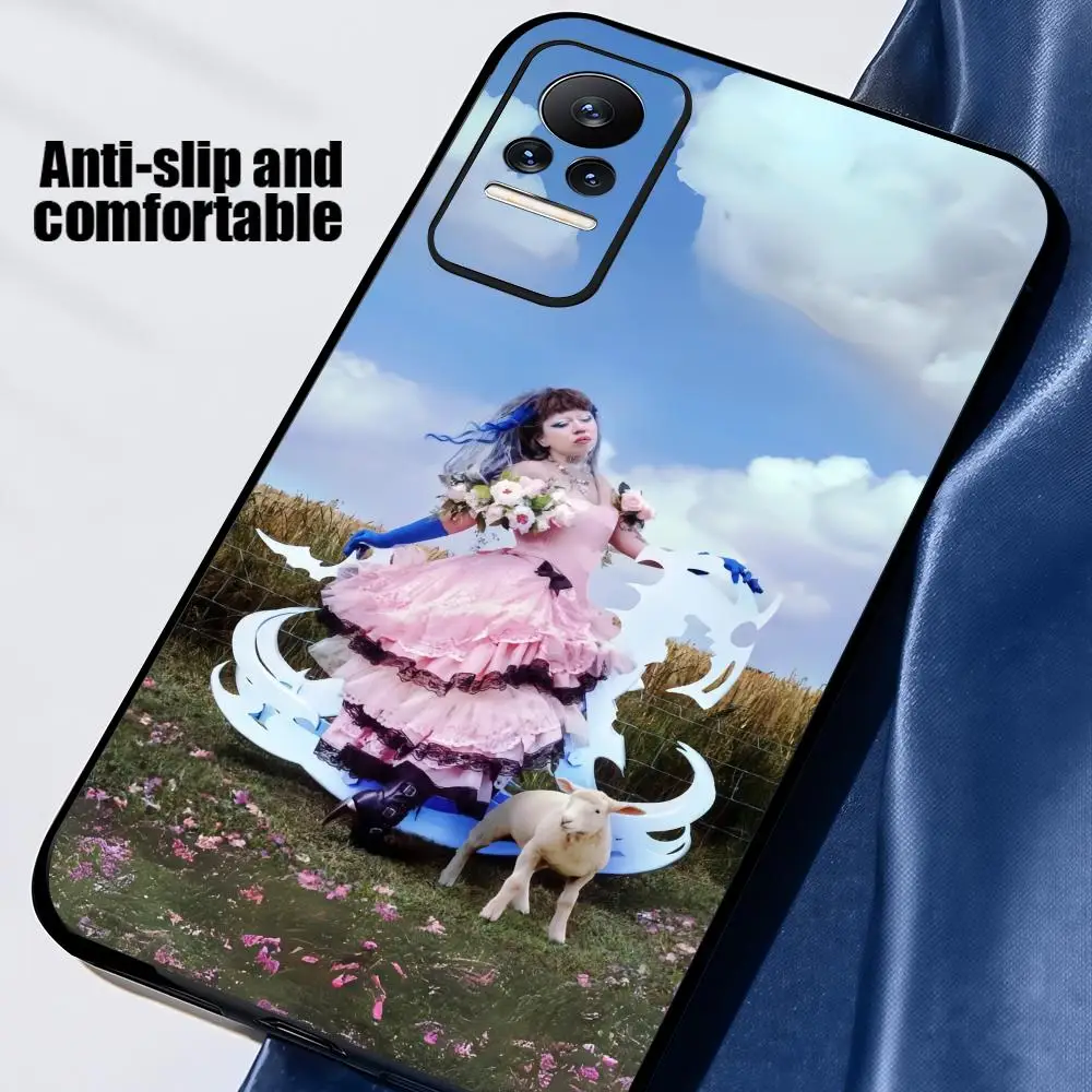 Фото Phone Case For Xiaomi Redmi Note 15 14T 13Lite 12S 5g 4g Bean Pro Plus Soft Case J-Jazmin Black Full Protect №2