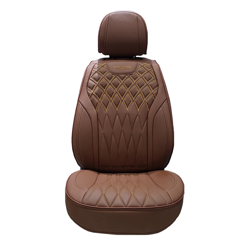 Deluxe leather Perforated ventilation 2022 New pattern Car Interior seat cushion Waterproof universal fit car seat covers