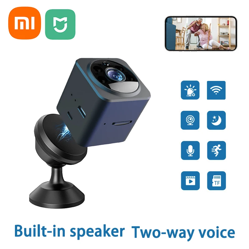 Xiaomi Mijia New Mini Camera Wireless WiFi 1080P Home Security Outdoor Baby Monitoring Infrared Night Vision Talkable 600mAh
