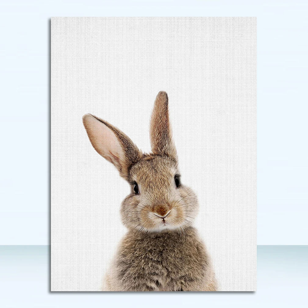 Картина на холсте лес животные современный стиль