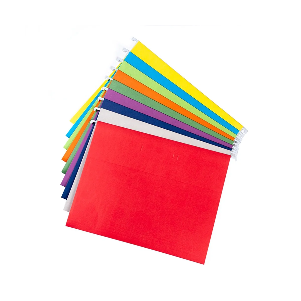 

15 пакетов, подвесные папки для файлов размером с буквы-Разноцветные папки для файлов-1/5 настраиваемых вкладок, папки для файлов с вкладками