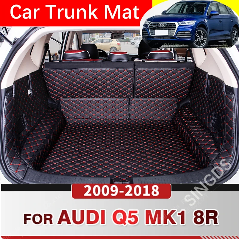 Коврик для багажника с полным покрытием Audi Q5 MK1 8R 2009-2018 17 16 15 14 13 12 11 10