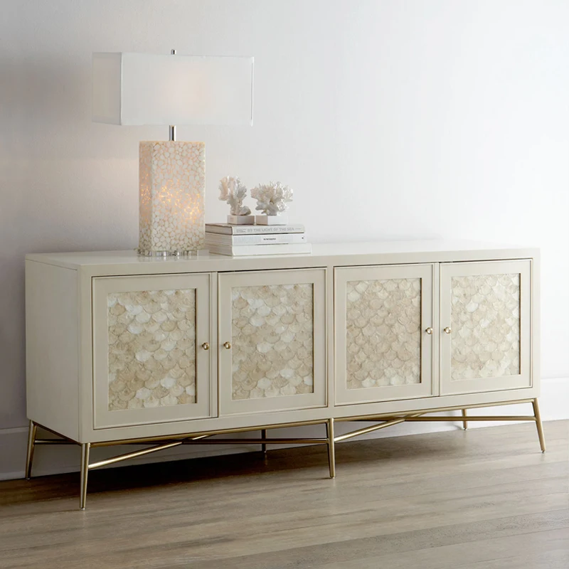 

Cabinet Shoe Cabinet Modern Simple TV Cabinet Living Room Light Luxury Shell Locker Sideboard Cabinet Customization
