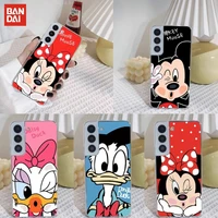 disney characters phone case transparent for samsung s30 s20 s22 s10e s10 20fe note 20 10 pro plus ultra a12 a42 a71 a91 m32