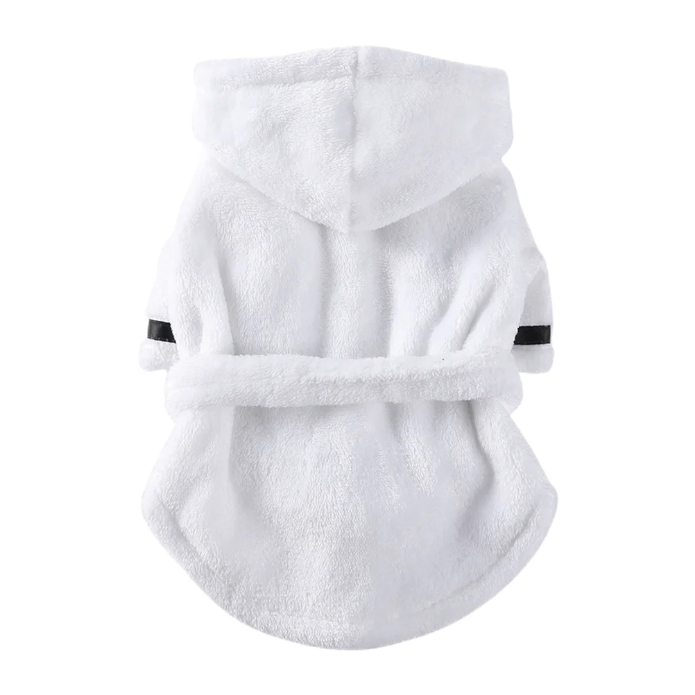 

Dog Bath Pet Robe Clothes Bathrobepuppy Towel Robes Towels Drying After Absorbent Comfortable Apparel Fast Supplies Supple Water