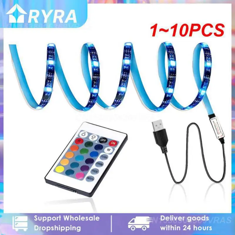 

Светодиодная лента 5050 RGB 1-30 м, 5 В, USB, 1-10 шт.