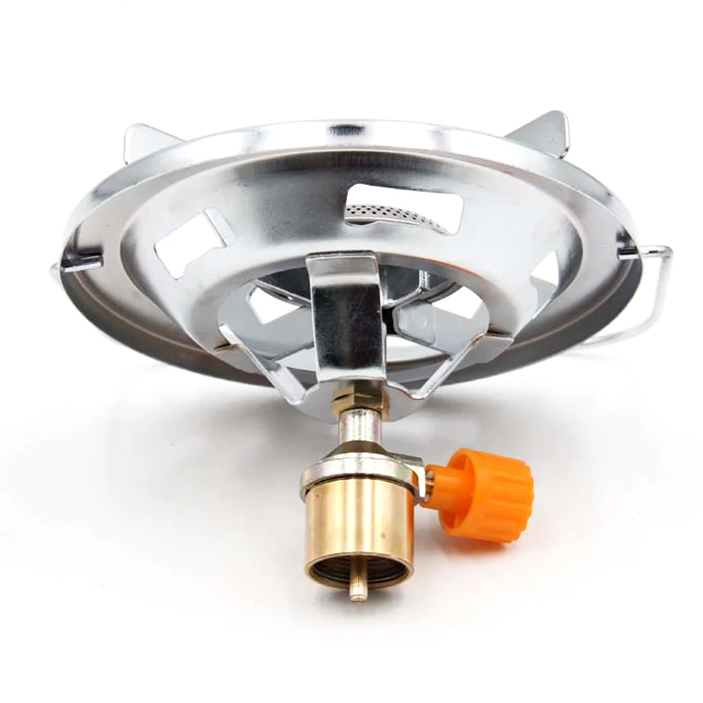 

Portable Camping Stove Burner Picnic Wild Cooking Cooker Cookware Threaded Interface Outdoor Tourism Equipment