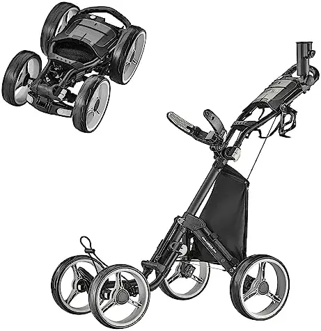 

Explorer V8 - SuperLite 4 Wheel Golf Push Cart, Explorer Version 8