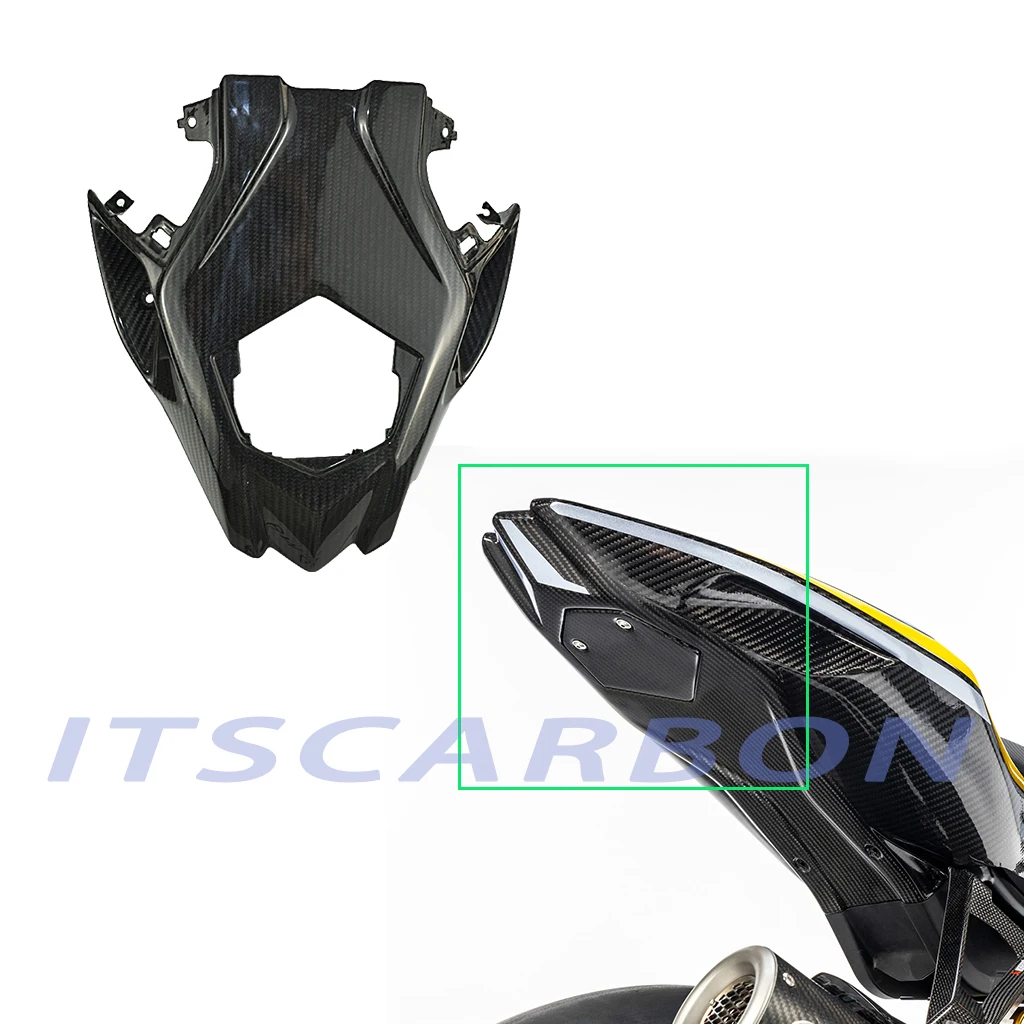 

Motorcycle Accessories Carbon Fiber Under Seat Tail Stock Panel Cover For BMW S1000RR S1000 RR S 1000RR 2019 2020 2021 2022