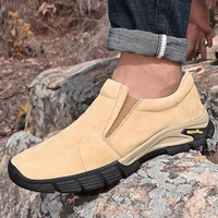 men casual shoes men sports shoes solid color round flat heel low top shallow mouth warmth and non slip men flat shoes