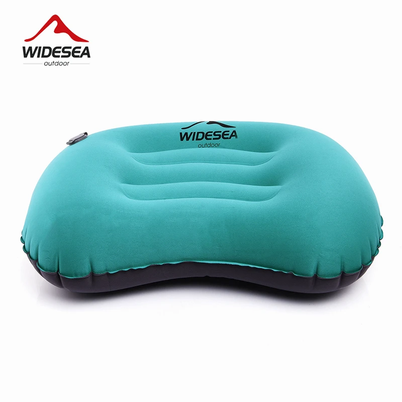 

Widesea Outdoor Pillows Portable Inflatable Pillow Camping Equipment Compressible Folding Fast Air Cushion Tourism Sleeping Gear