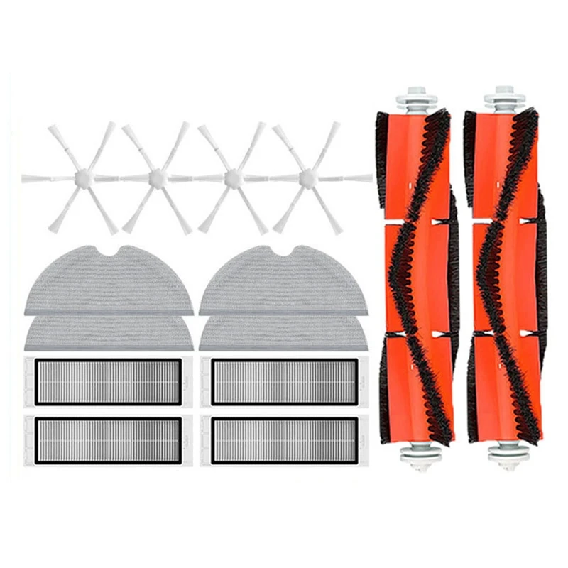 

HEPA Filter Mop Cloth Main Side Brush Roller Brush For Xiaomi Mi Robot Vacuum Mop 2 STYTJ03ZHM Robot Accessories Spare