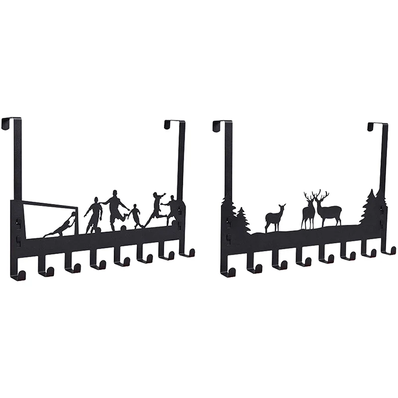 

Towel Hook Cabinet Over The Door Towel Rack Holder Organizer With 8 Hooks Bathroom Hook Holder Holder Towel