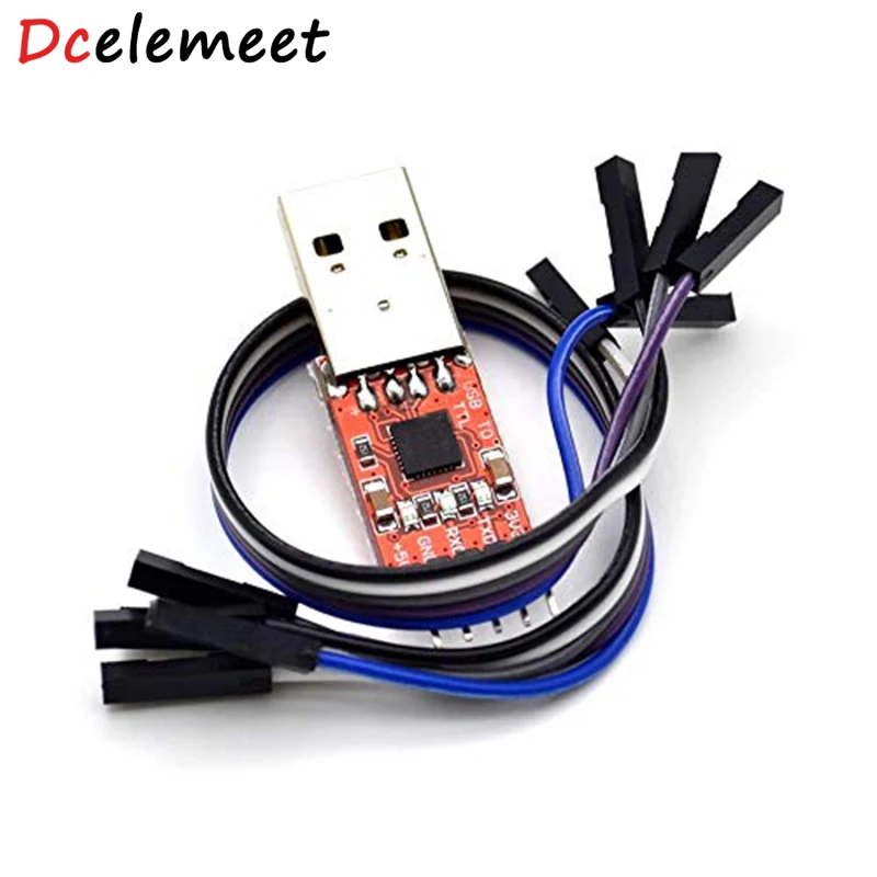 

CP2102 USB 2.0 to UART TTL 5PIN Connector Module Serial Converter STC Replace FT232 CH340 PL2303 CP2102 MICRO USB for aduino