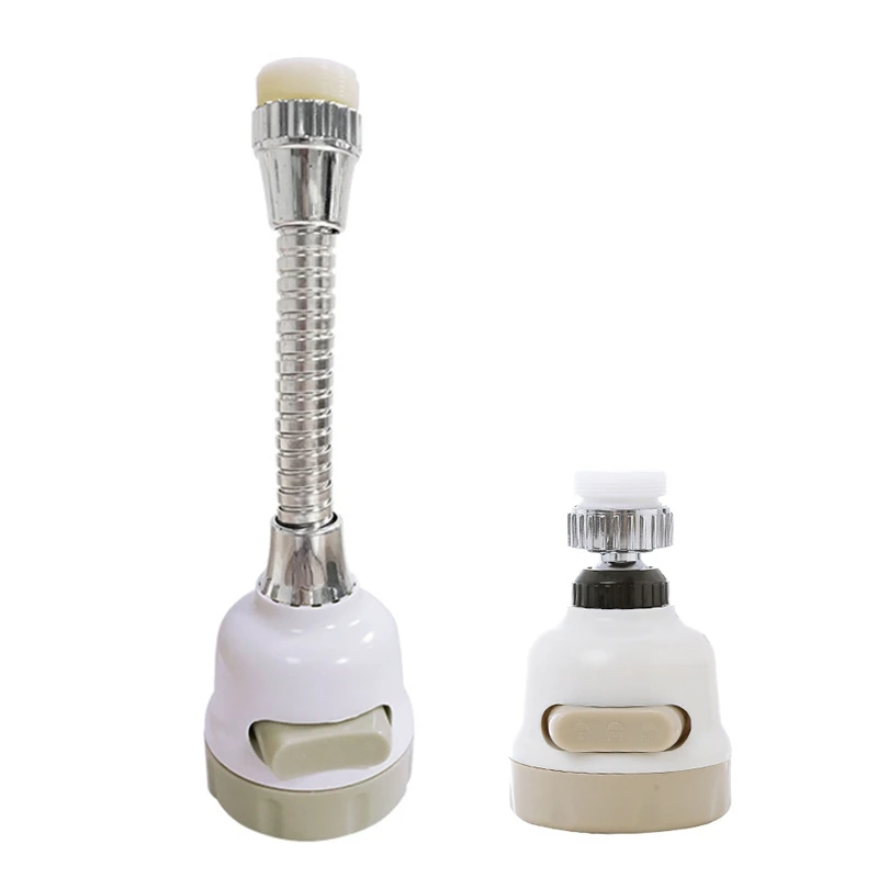 

Faucet Booster Water-Saving Tap Nozzle 360° Swivel Splash-Proof Faucet Aerator Diffuser Three Gear Adjustment Drop Shipping