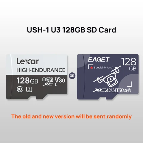 Карта памяти Lexar High Endurance 64 ГБ Micro SD USH-1 U3 Max 100 МБ/с Водонепроницаемая TF-карта для видеорегистратора 70mai 4K A800S, A500S