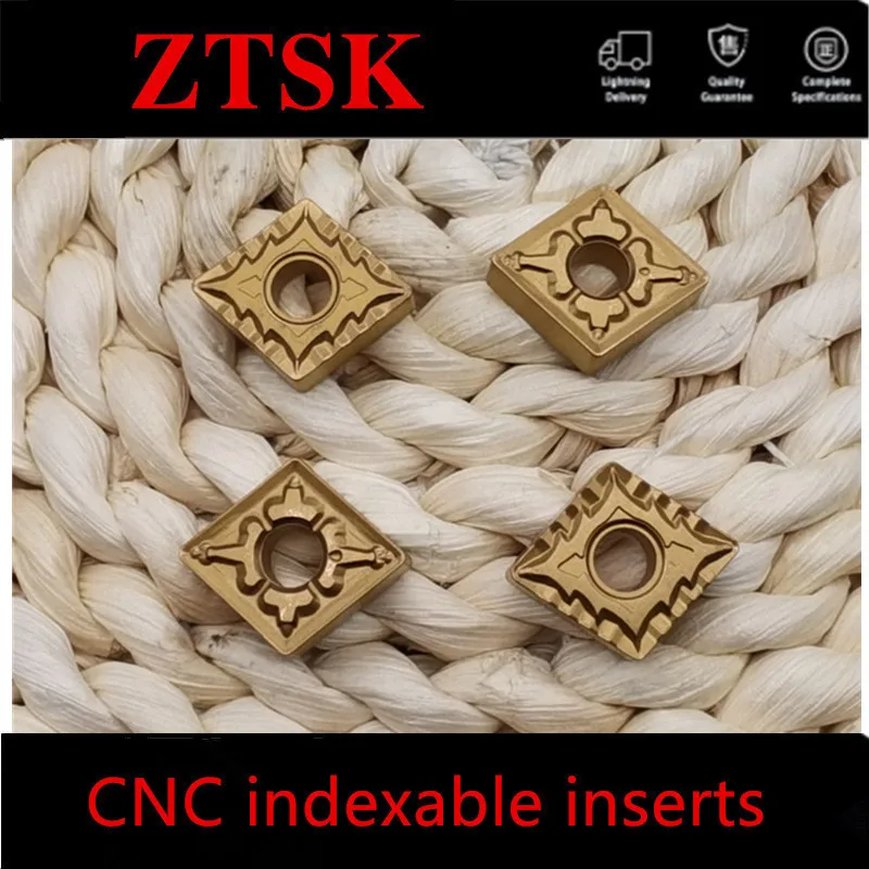 10 шт CNMG120404-TM CNMG120408-CQ CNMG120408-TM инструмент вставка CNC карбидная для стали