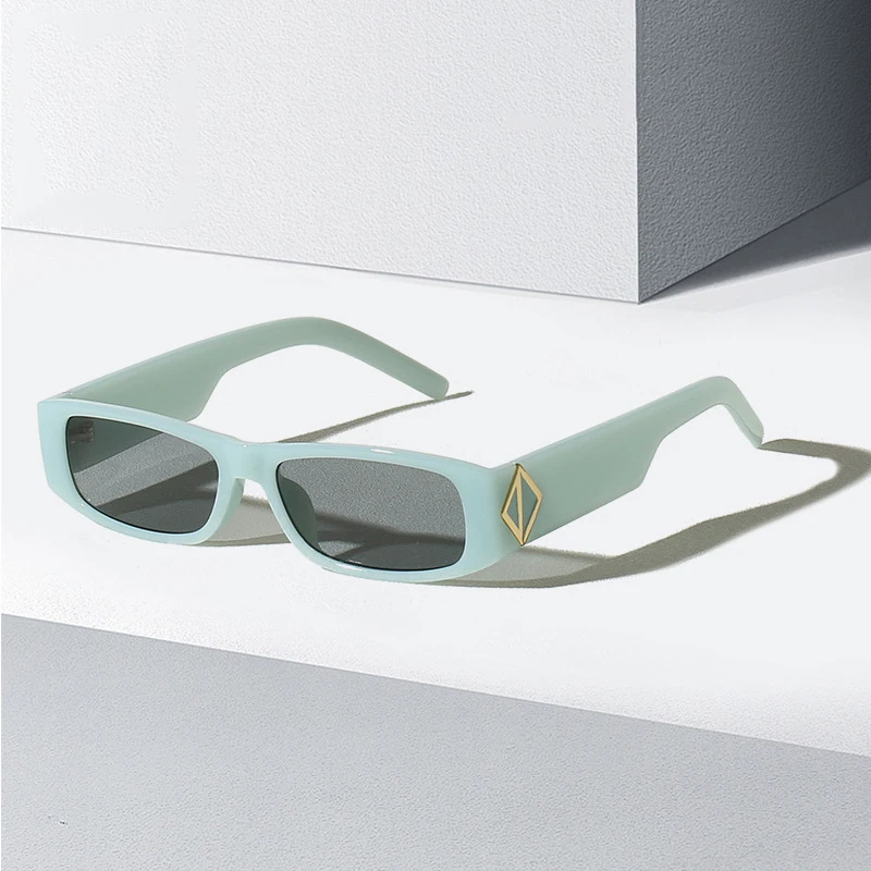 

Fashion Black Women Sunglasses Small Square Man Sunglasses Luxury Brand Sunglasses Small Oval Frame Ladies Sunglasses UV400