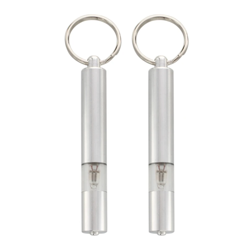 

2X антистатический брелок в форме цилиндра, серебристый тональный прозрачный автомобильный Статический электрический разрядник