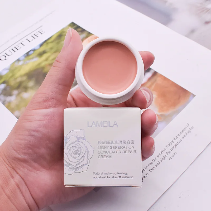 

Concealer Foundation Cream Waterproof Long Lasting Deep Complexion Dark Circles Acne Marks Cover Spots Moisturize Face Makeup
