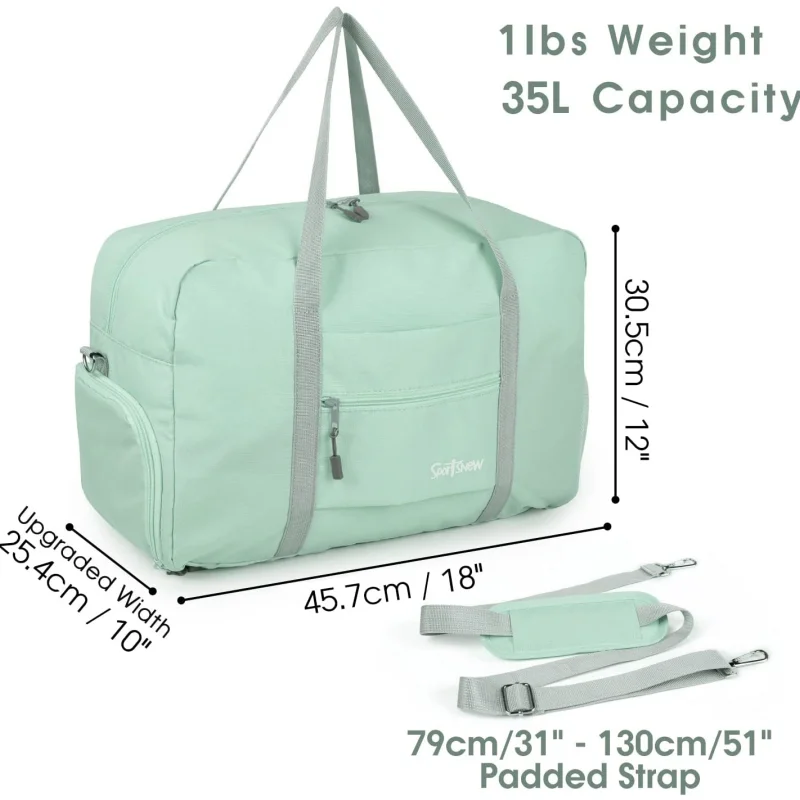 Спортивная спортивная сумка для спортзала 35 л с мокрым карманом и отделением