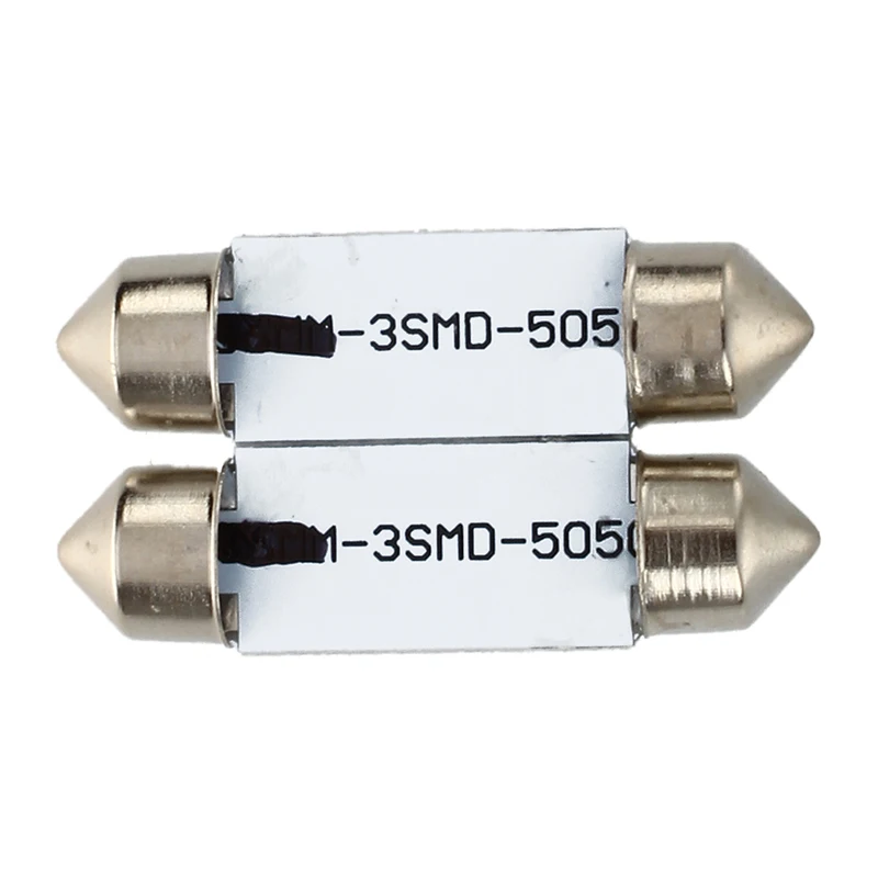 Акция! 2x C5W 3 светодиодный Ода SMD 5050 36 мм ксеноновая белая лампочка планка шаттл