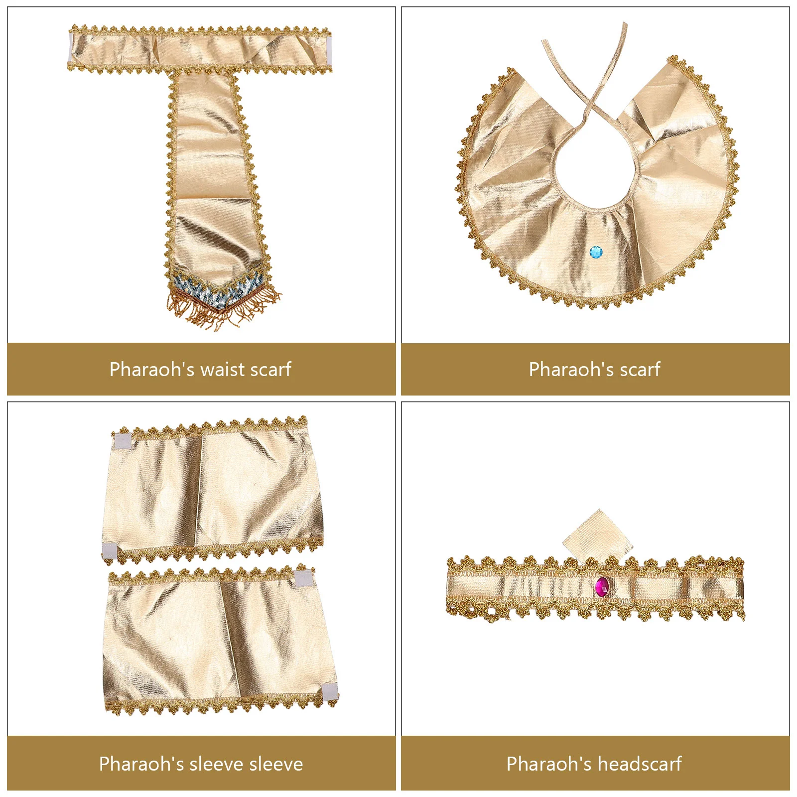 Аксессуары для костюма фараона египетский косплей пояс взрослых и мальчиков