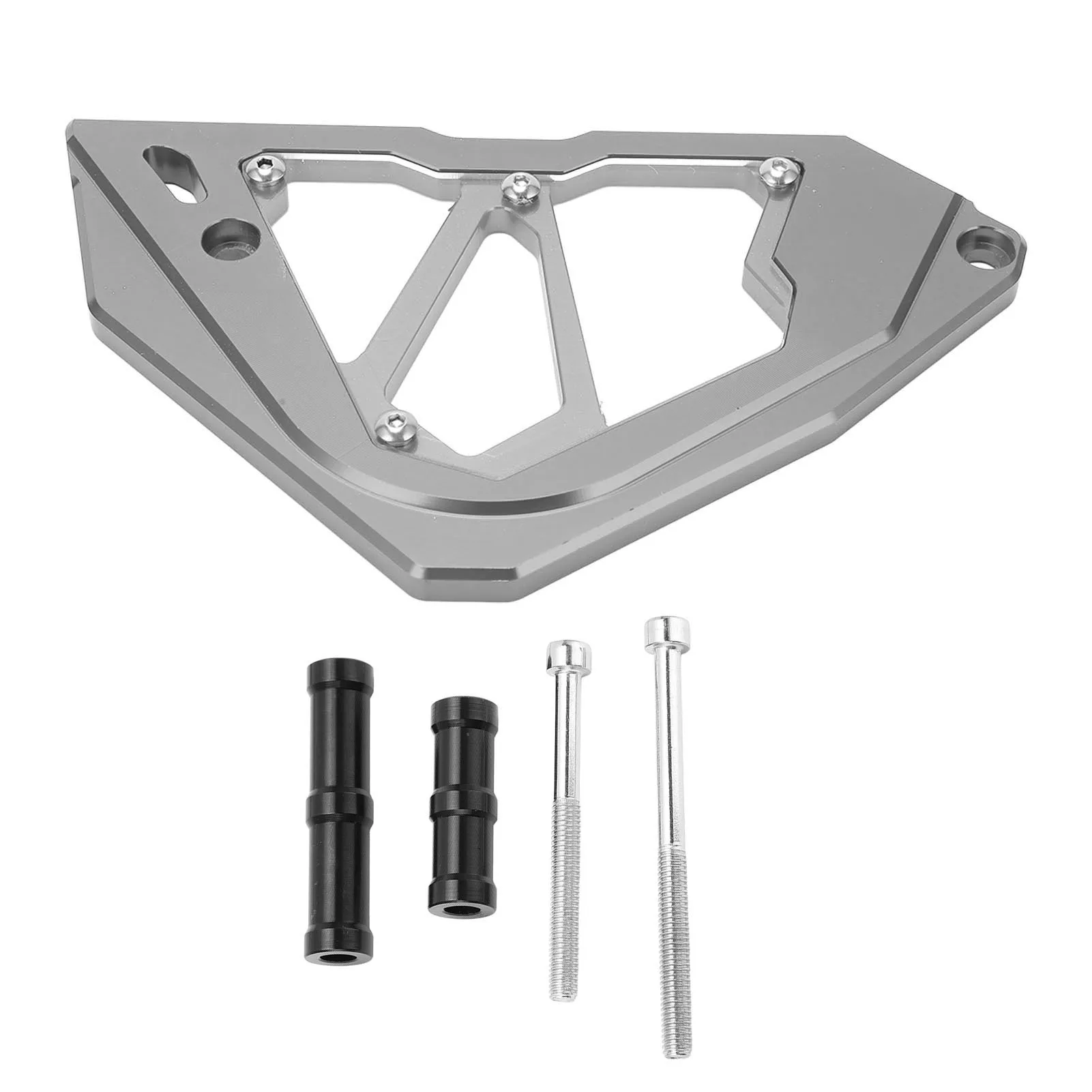 

Front Sprocket Cover CNC Aluminium Alloy Engine Chain Guard Replacement for Z250 Z300 Ninja 250 300 2013‑2017Titanium
